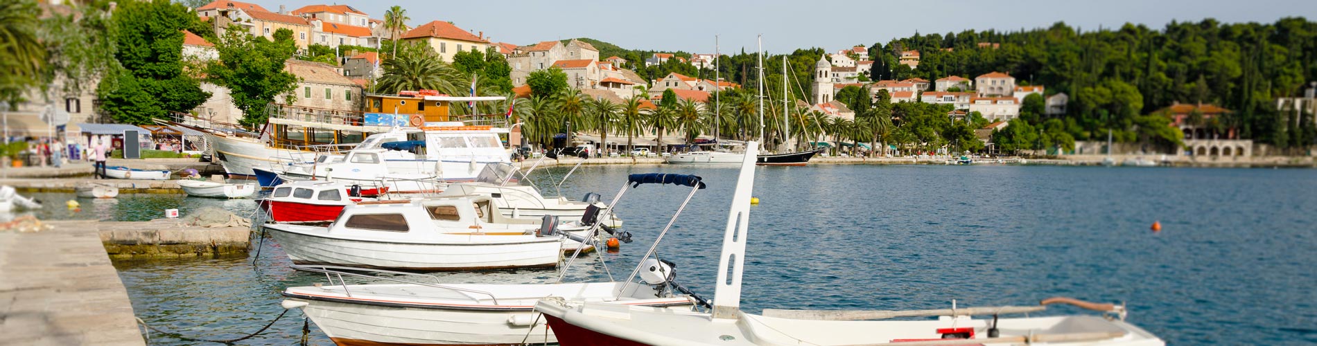 View of small boats and yachts in Cavtat Harbor,.jpg